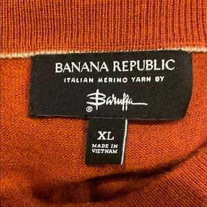 Banana Republic Men's Rust Sweater